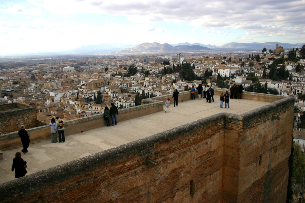 Alcazaba Ciudad granada en Alhambra