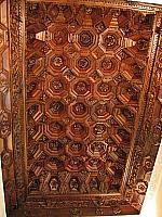 Detalle artesonado, escaleras principales Carmen de los Mártires Detalle artesonado, escaleras principales Carmen de los Mártires