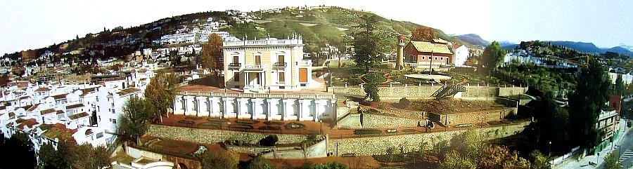 Panorámica del Palacio y jardines