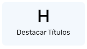 Destacar títulos